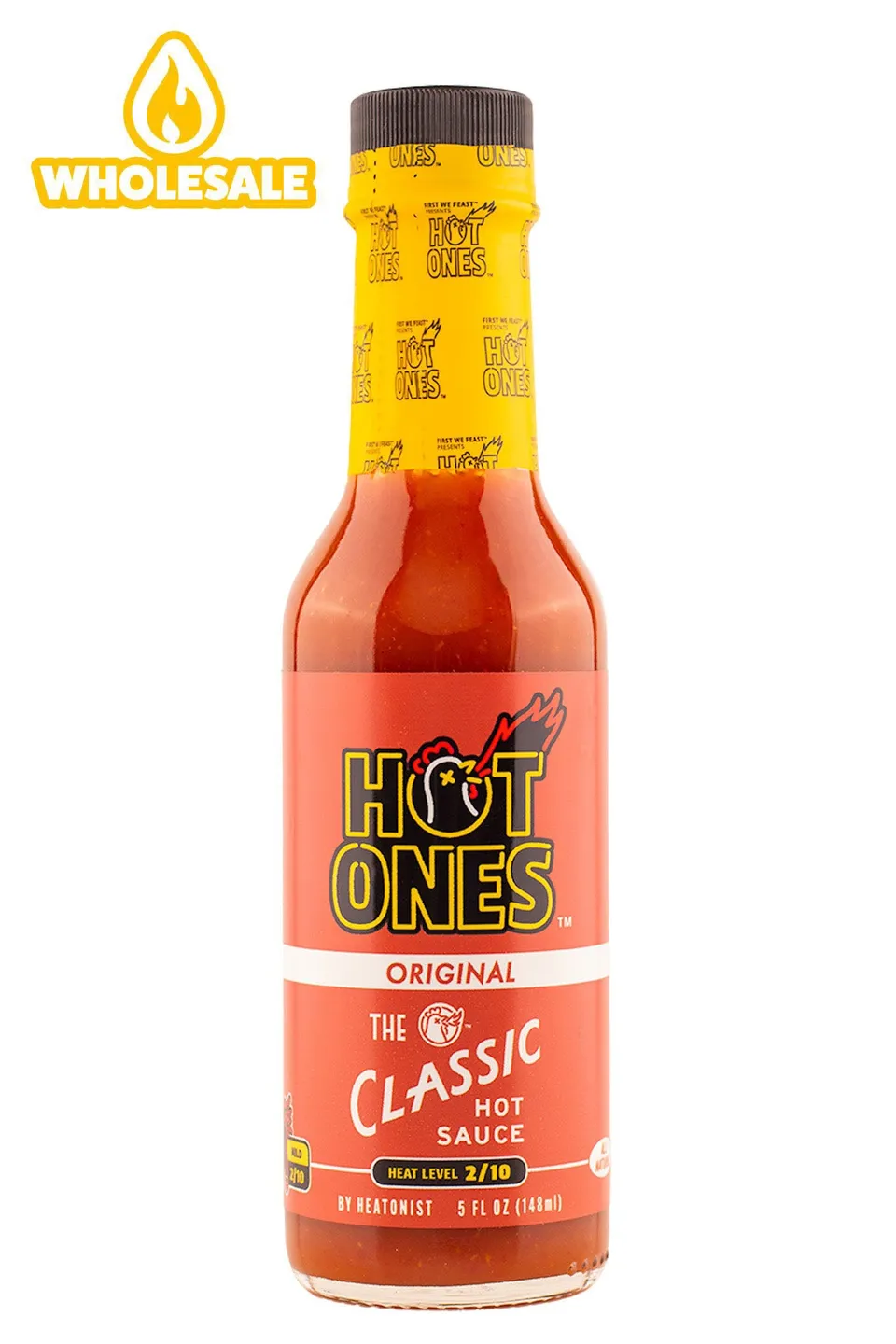 hot-ones-the-classic-sauce-piquante-chile-de-arbol-148-ml image 1