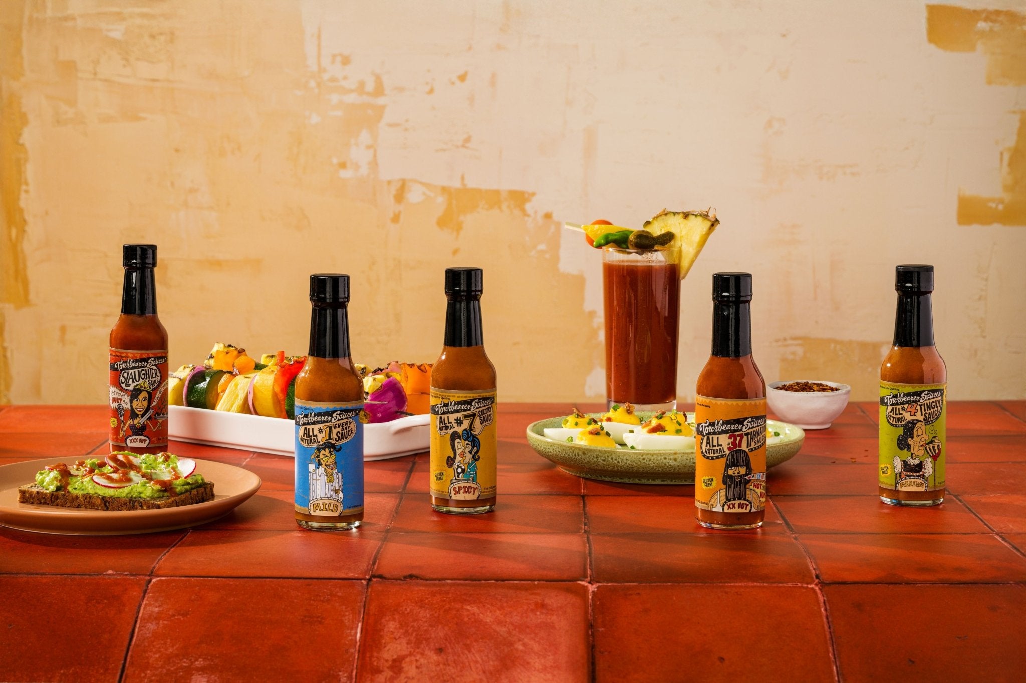 torchbearer-og-coffret-5-sauces-habanero-piquantes image 2