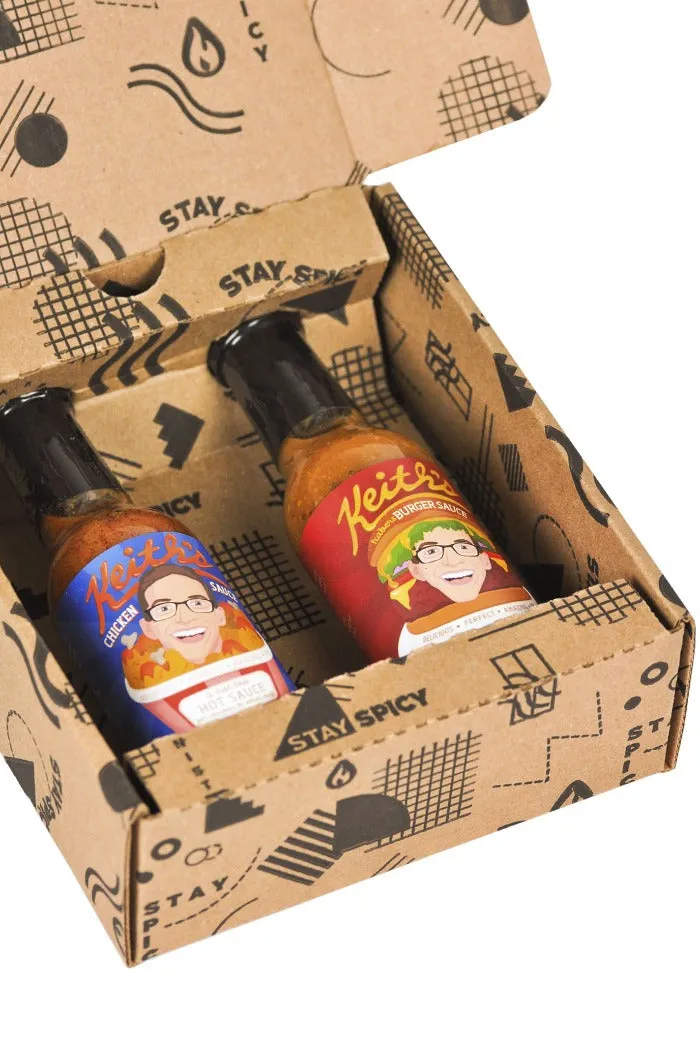 heatonist-keith-s-chicken-burger-sauces-douces-duo image 1
