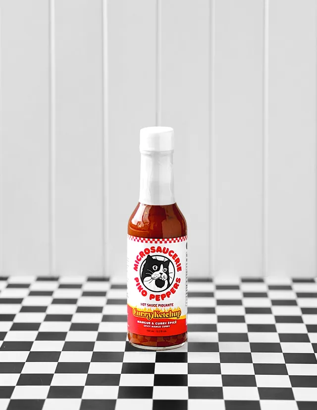 piko-peppers-condiments-curry-ketchup-ketchup-mangue-habanero-vegan image 1