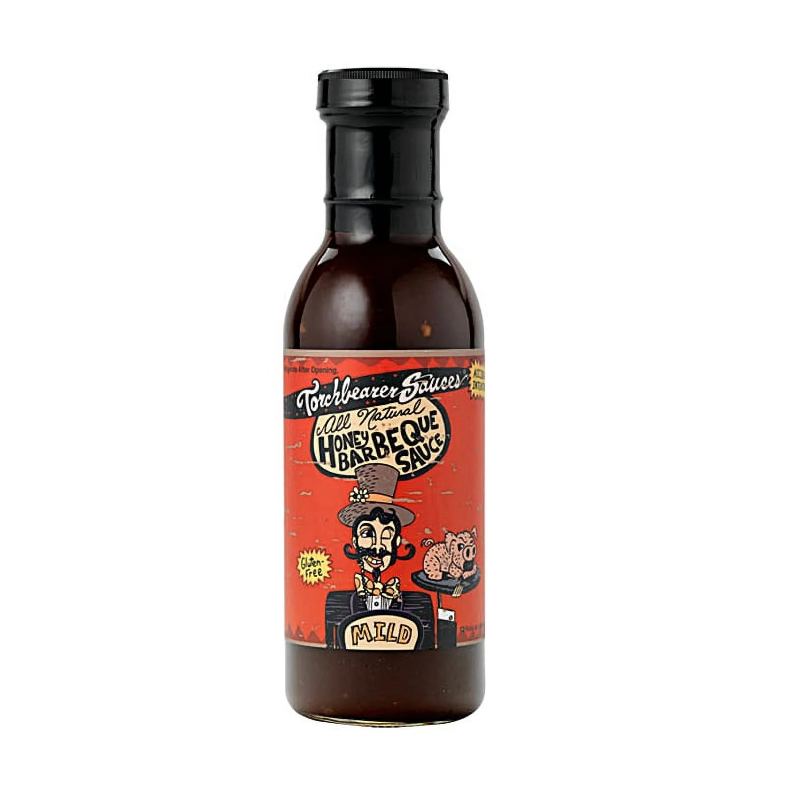 torchbearer-honey-barbeque-sauce-barbecue-miel-350-ml image 1