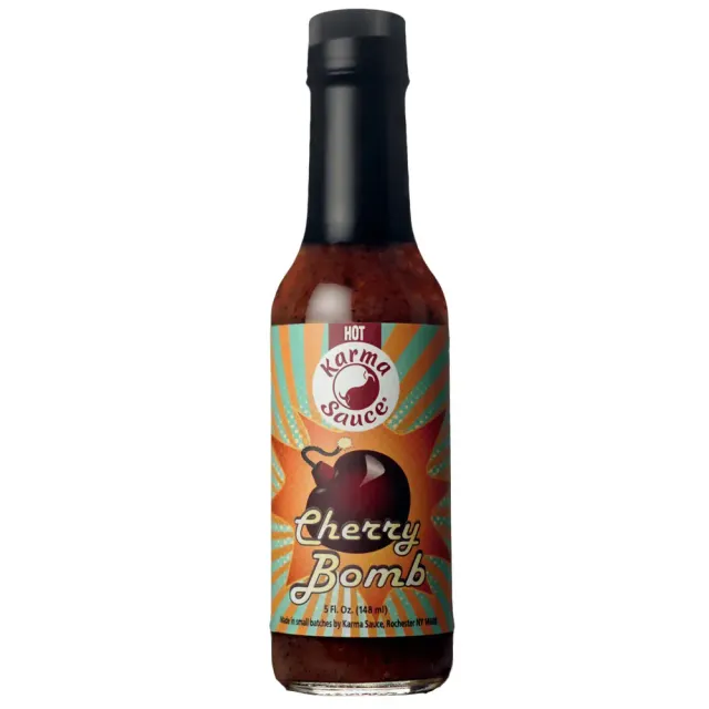 karma-cherry-bomb-sauce-piquante-cerise-habanero-148ml image 1
