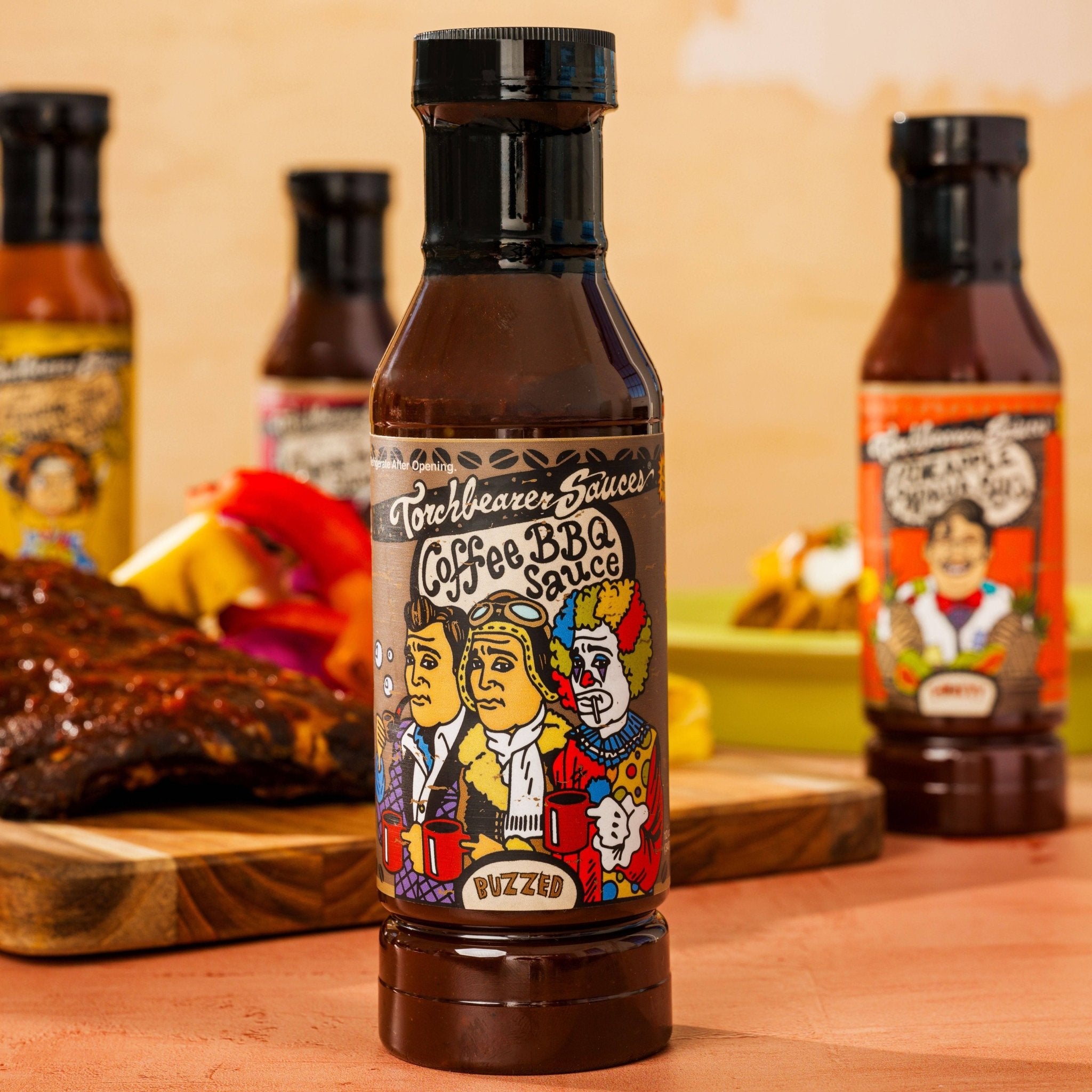 torchbearer-coffee-bbq-sauce-barbecue-caf-fum-e-12oz image 2