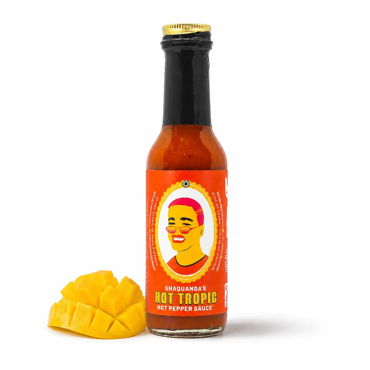 shaquanda-s-hot-tropic-sauce-piquante-mangue-papaye-gingembre image 1