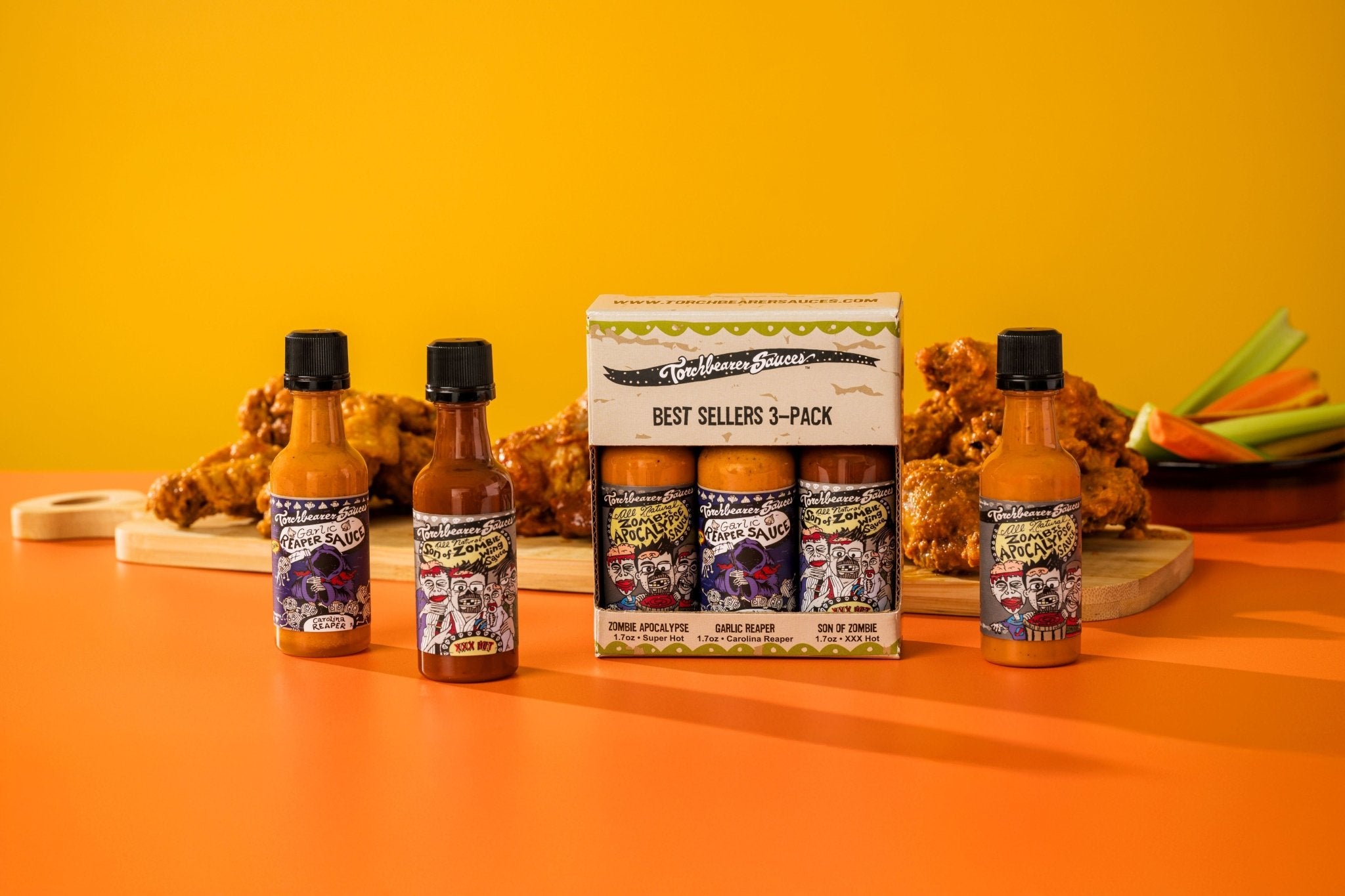 torchbearer-best-sellers-coffret-3-sauces-fortes-3x52-ml image 2