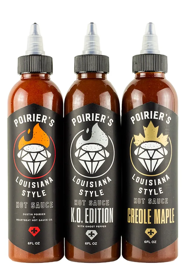 heatonist-poirier-louisiana-style-sauce-piquante-trio-3-cayenne image 1
