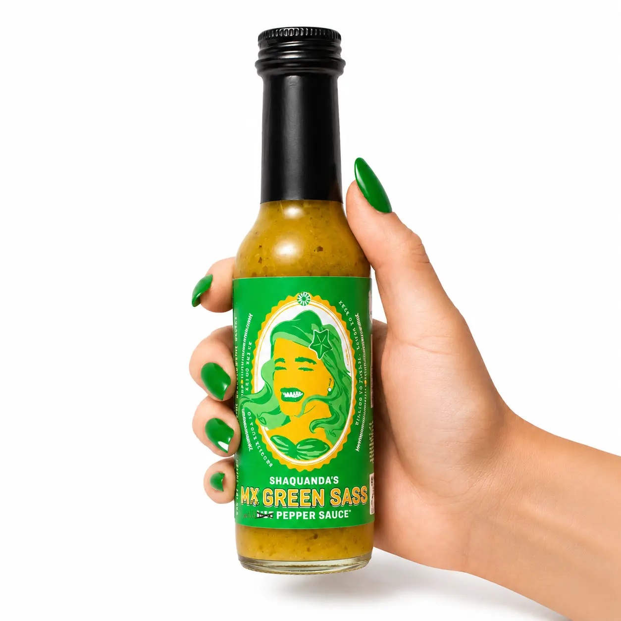 shaquanda-s-mx-green-sass-sauce-verte-banane-citron-148-ml image 2
