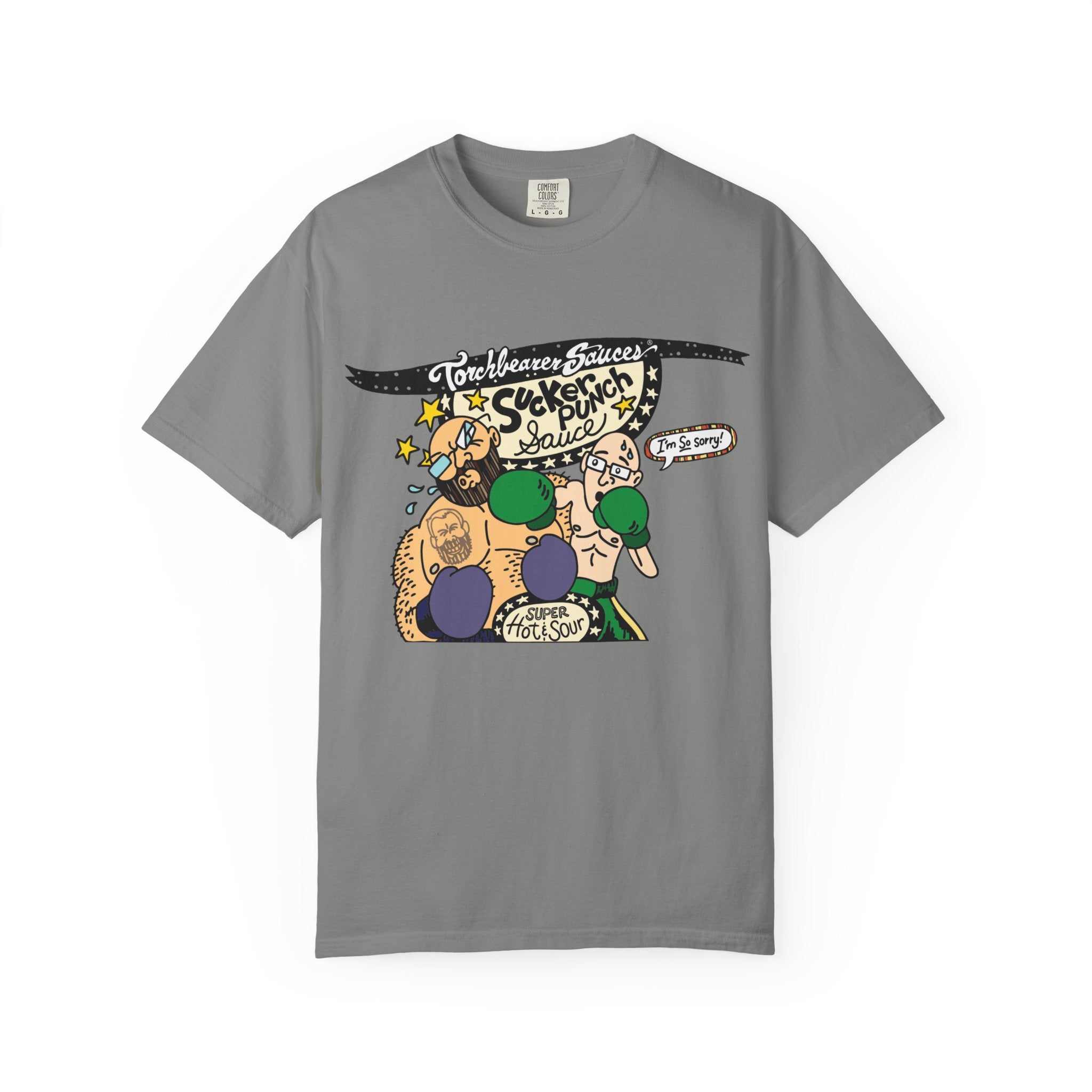 torchbearer-sucker-punch-t-shirt-coton-rouge-unisexe image 7