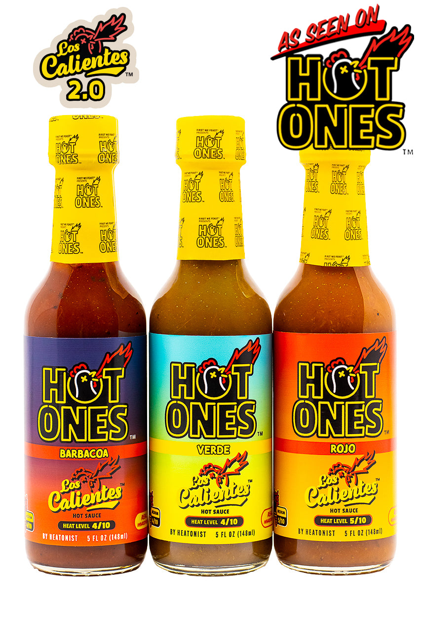 hot-ones-los-calientes-trio-pack-3-sauces-piquantes image 2