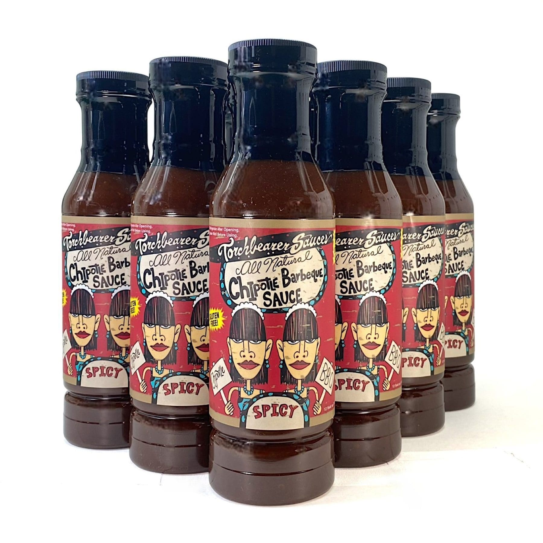 torchbearer-cases-of-twelve-chipotle-bbq-sauce-barbecue-lot-12 image 1