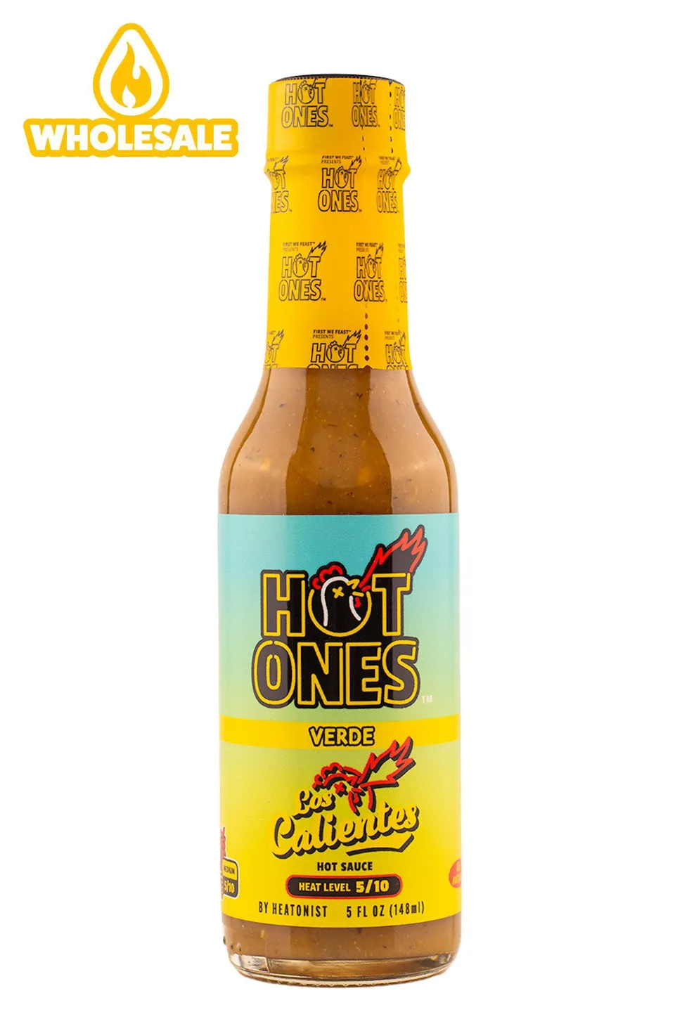 hot-ones-los-calientes-sauce-piquante-verte-148-ml image 1