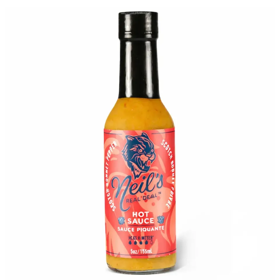 neil-s-trini-sauce-piquante-155-ml-scotch-bonnet-fruit image 1