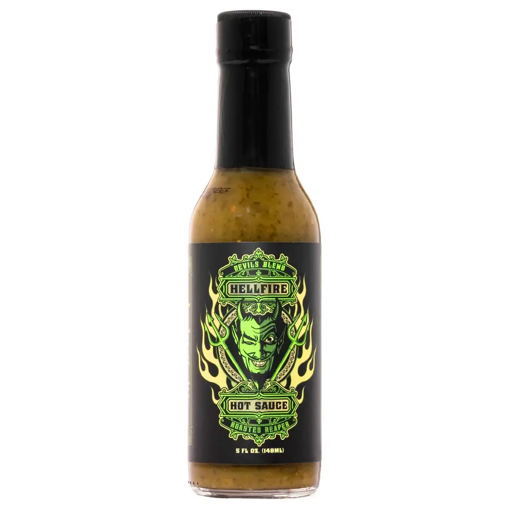 hellfire-devils-blend-sauce-piquante-ail-roasted-reaper-150-ml image 1