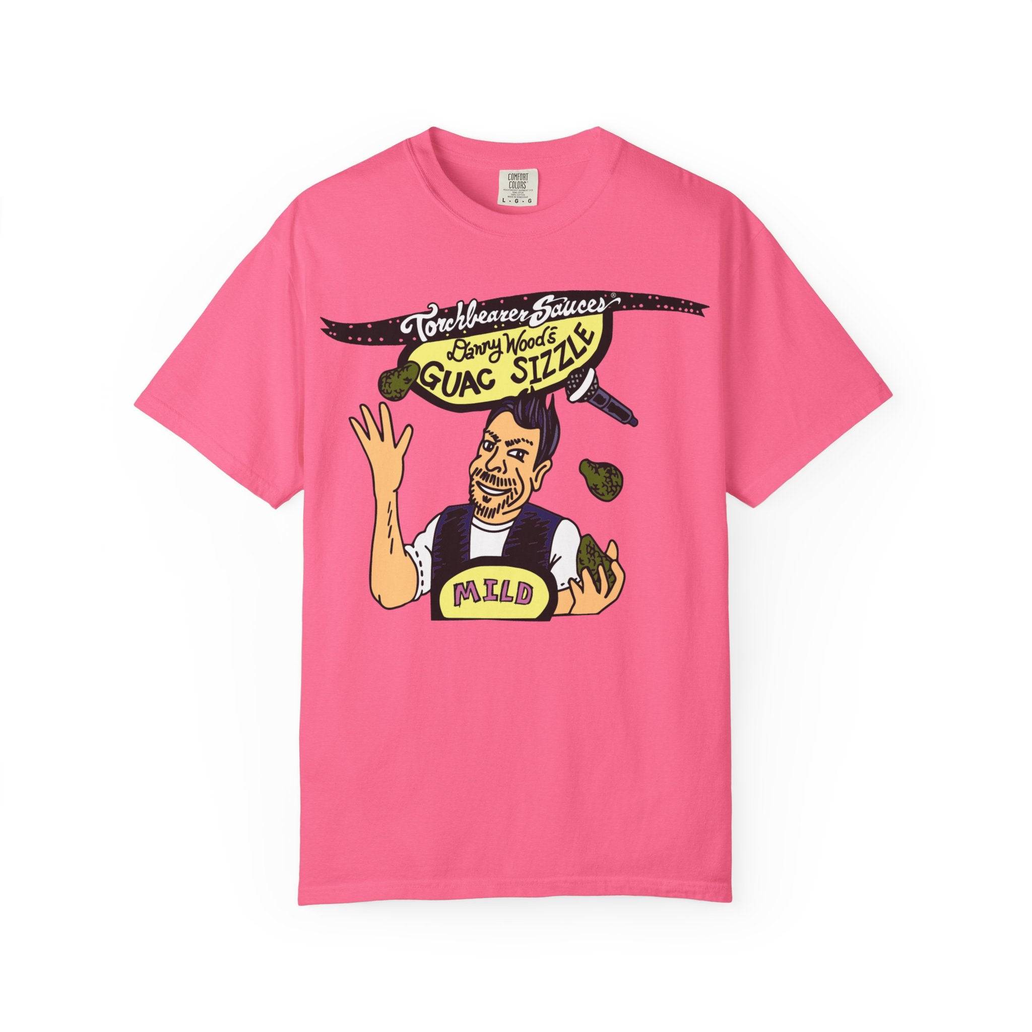 torchbearer-guac-sizzle-t-shirt-coton-noir-unisexe image 1