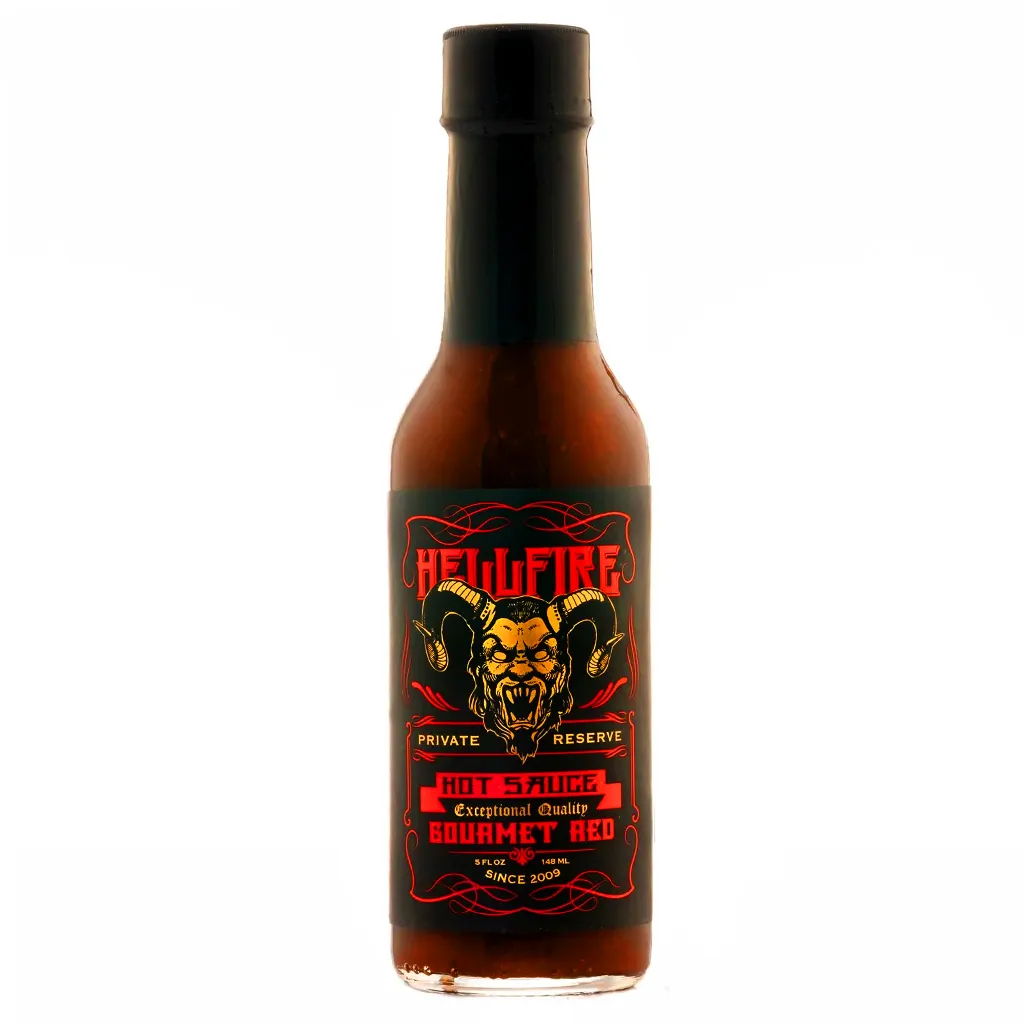 hellfire-gourmet-red-sauce-piquante-tomate-balsamique-150-ml image 1
