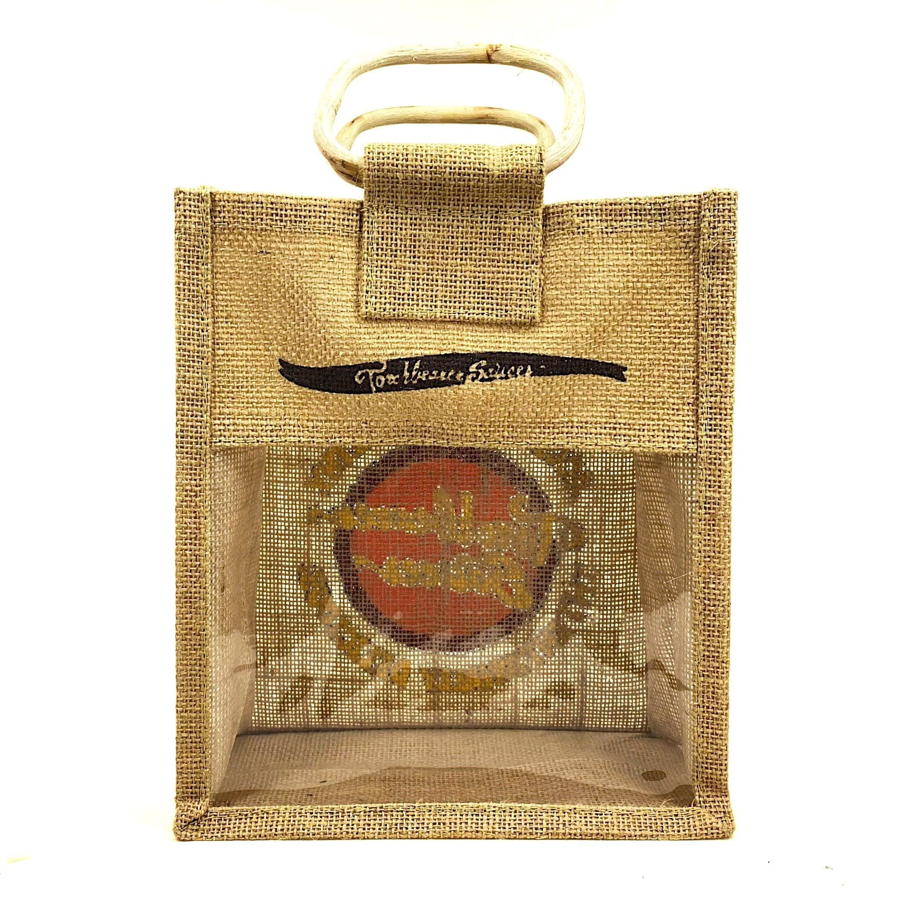 torchbearer-sauces-sac-cadeau-jute-3-bouteilles image 2