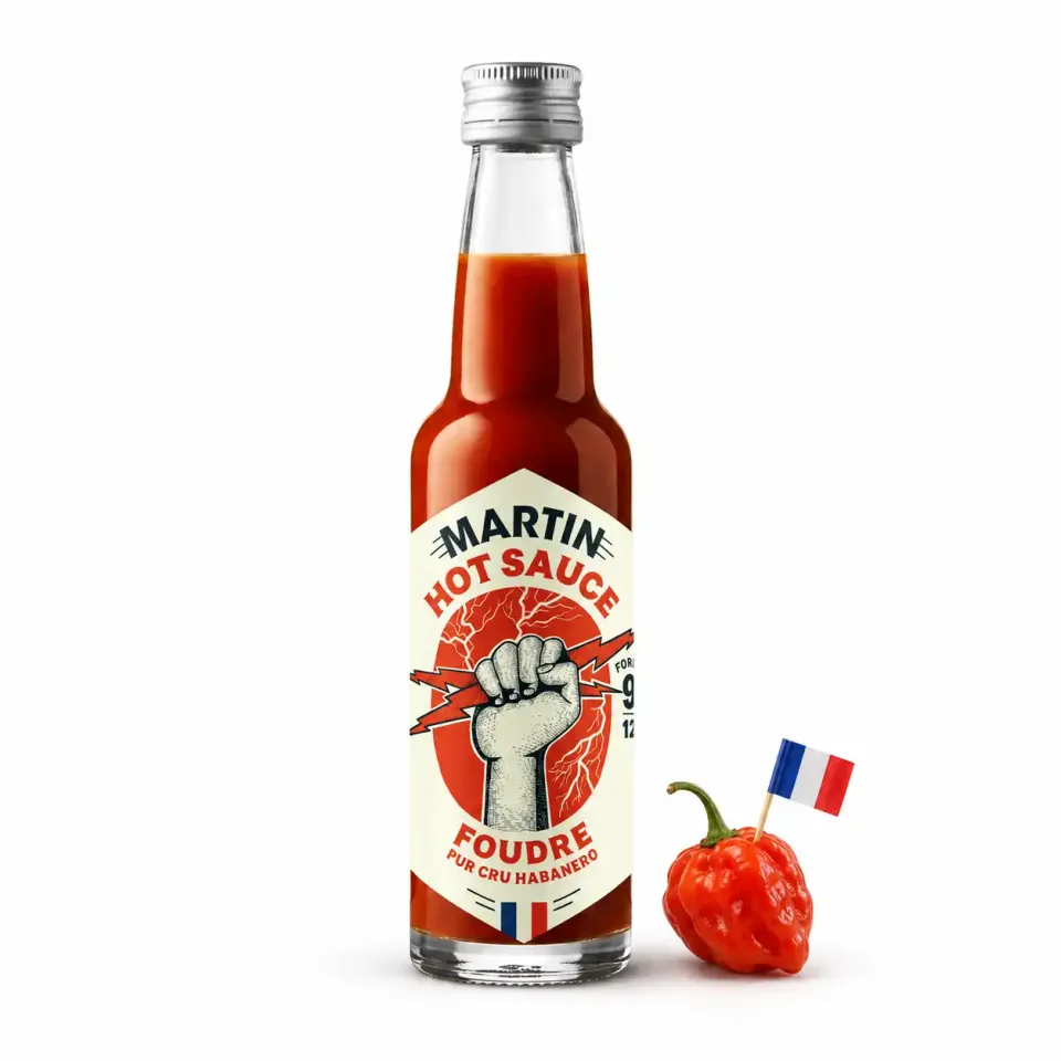martin-foudre-sauce-habanero-cru-120-000-shu image 1