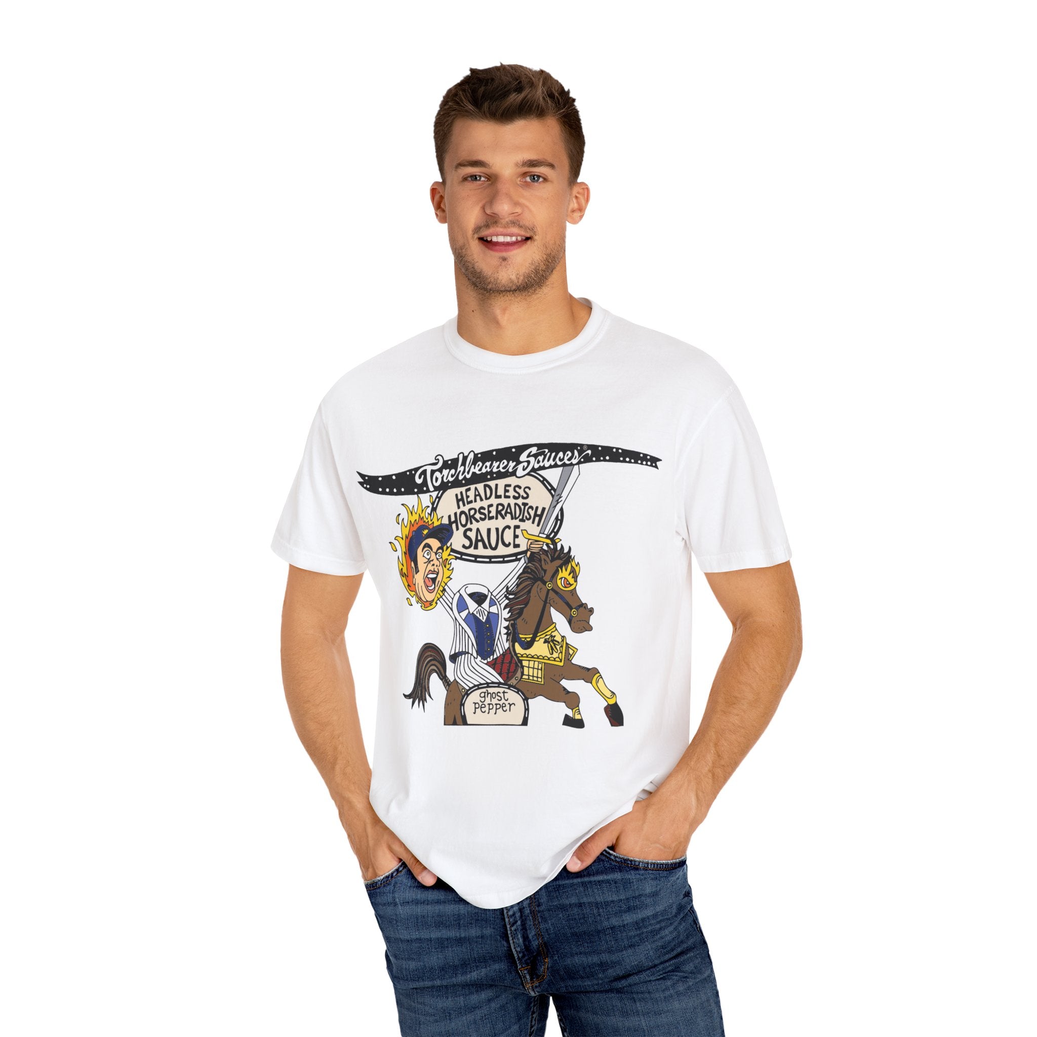 torchbearer-headless-horseradish-t-shirt-coton-rouge image 2