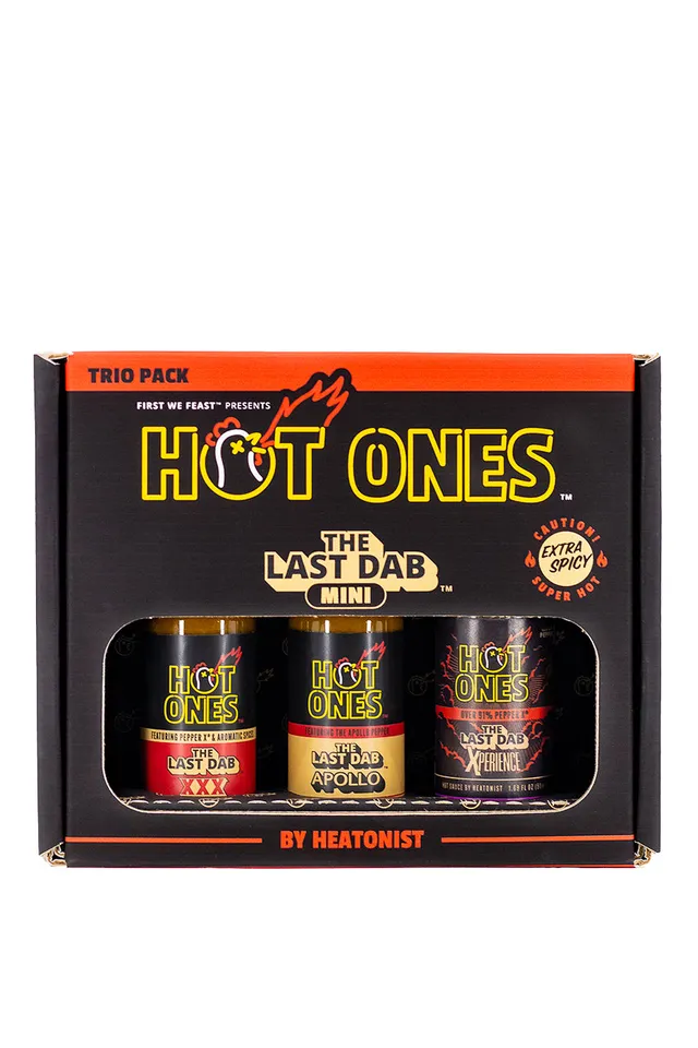 heatonist-hot-ones-the-last-dab-mini-trio-sauce-piquante-apollo-3x50ml image 1