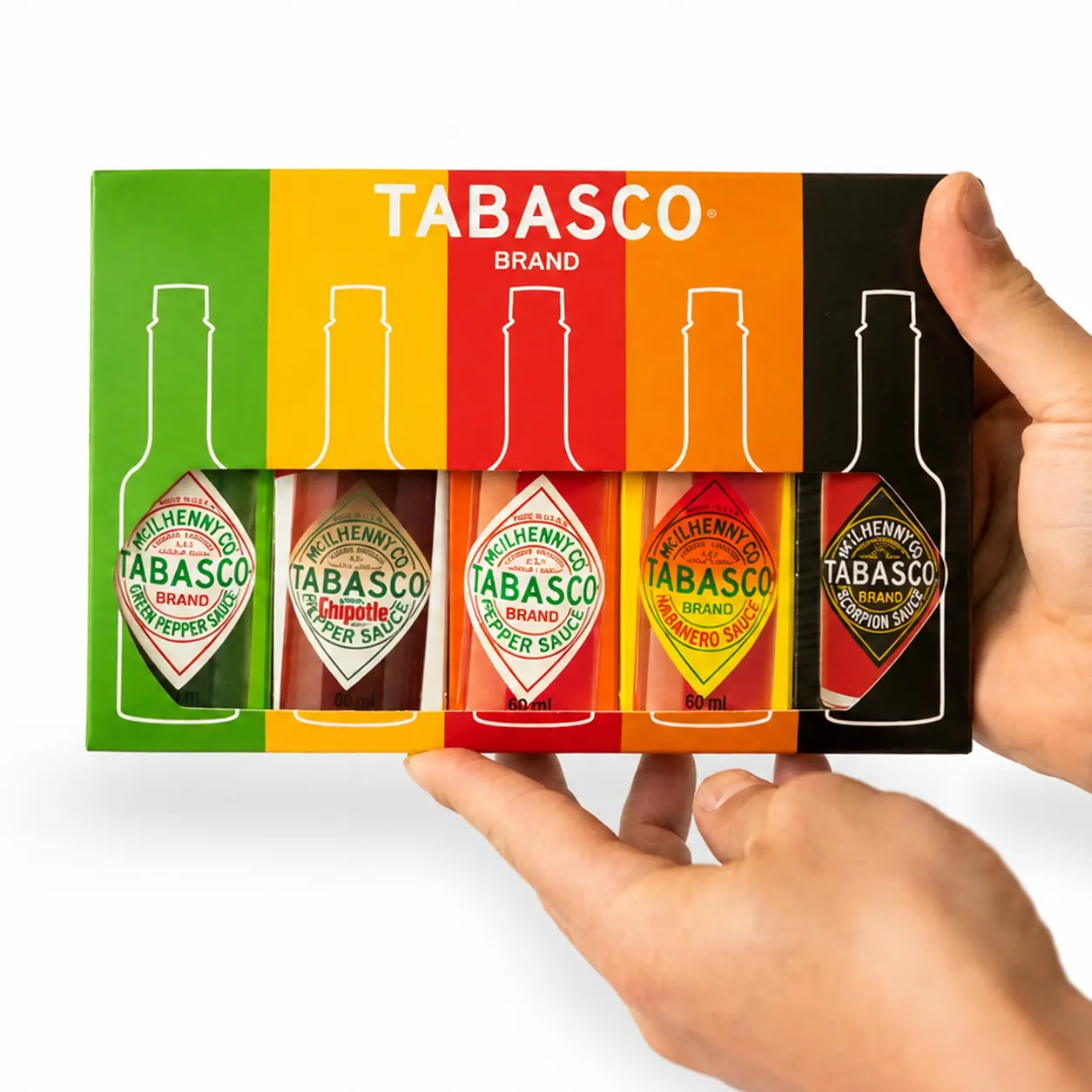 tabasco-coffret-5-sauces-piquantes-5x60-ml-hot-ones image 3