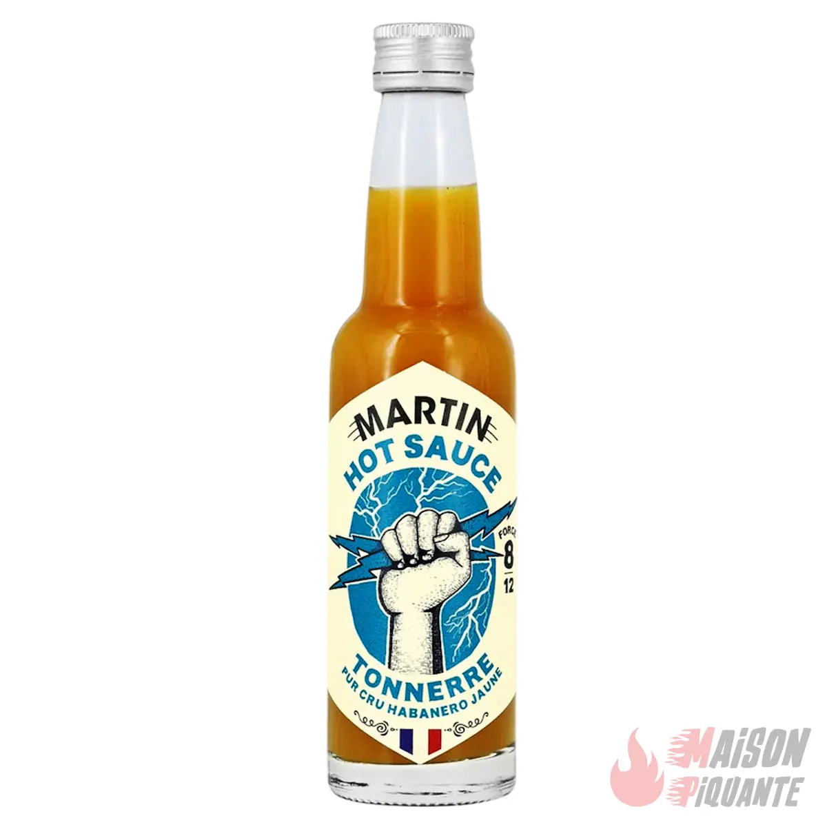 martin-tonnerre-sauce-piquante-habanero-jaune-100-g image 1