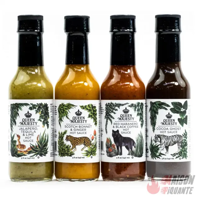 queen-majesty-coffret-sauce-piquante-4x148ml image 1