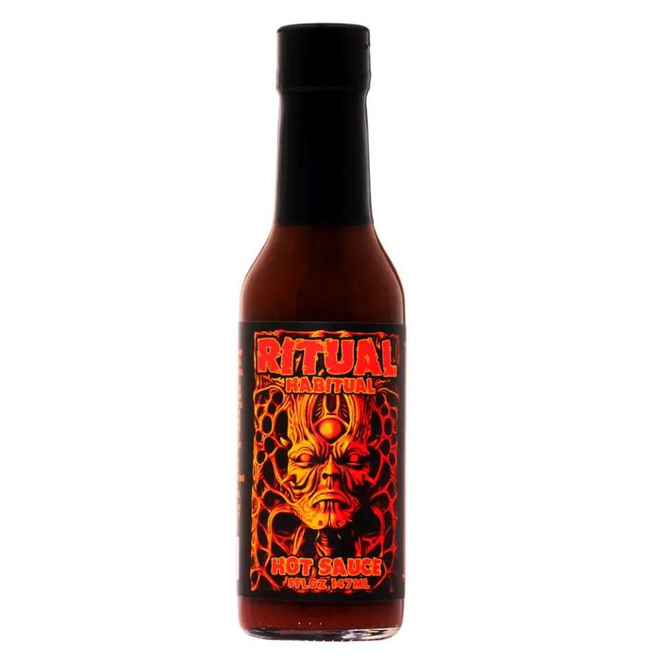 hellfire-ritual-habitual-sauce-piquante-mangue-bourbon-148-ml image 1