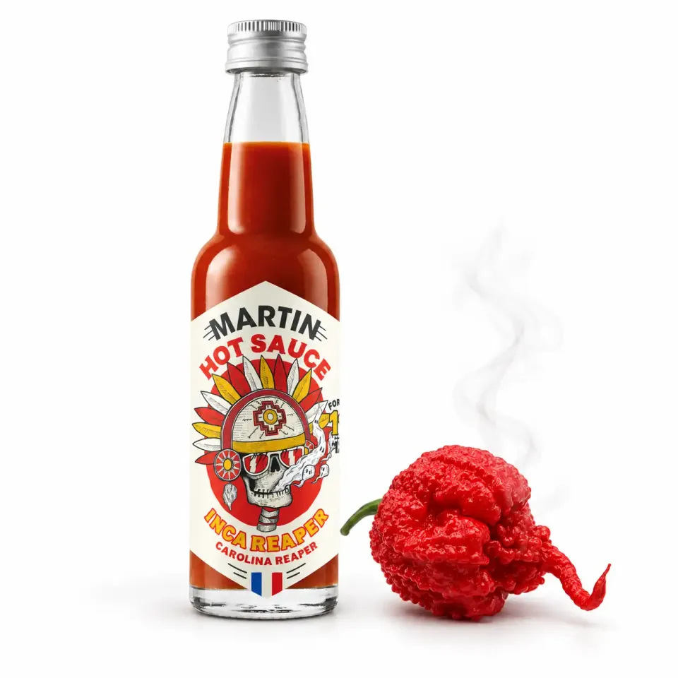 sauce-martin-inca-reaper-sauce-piquante-carolina-reaper-900000 image 1