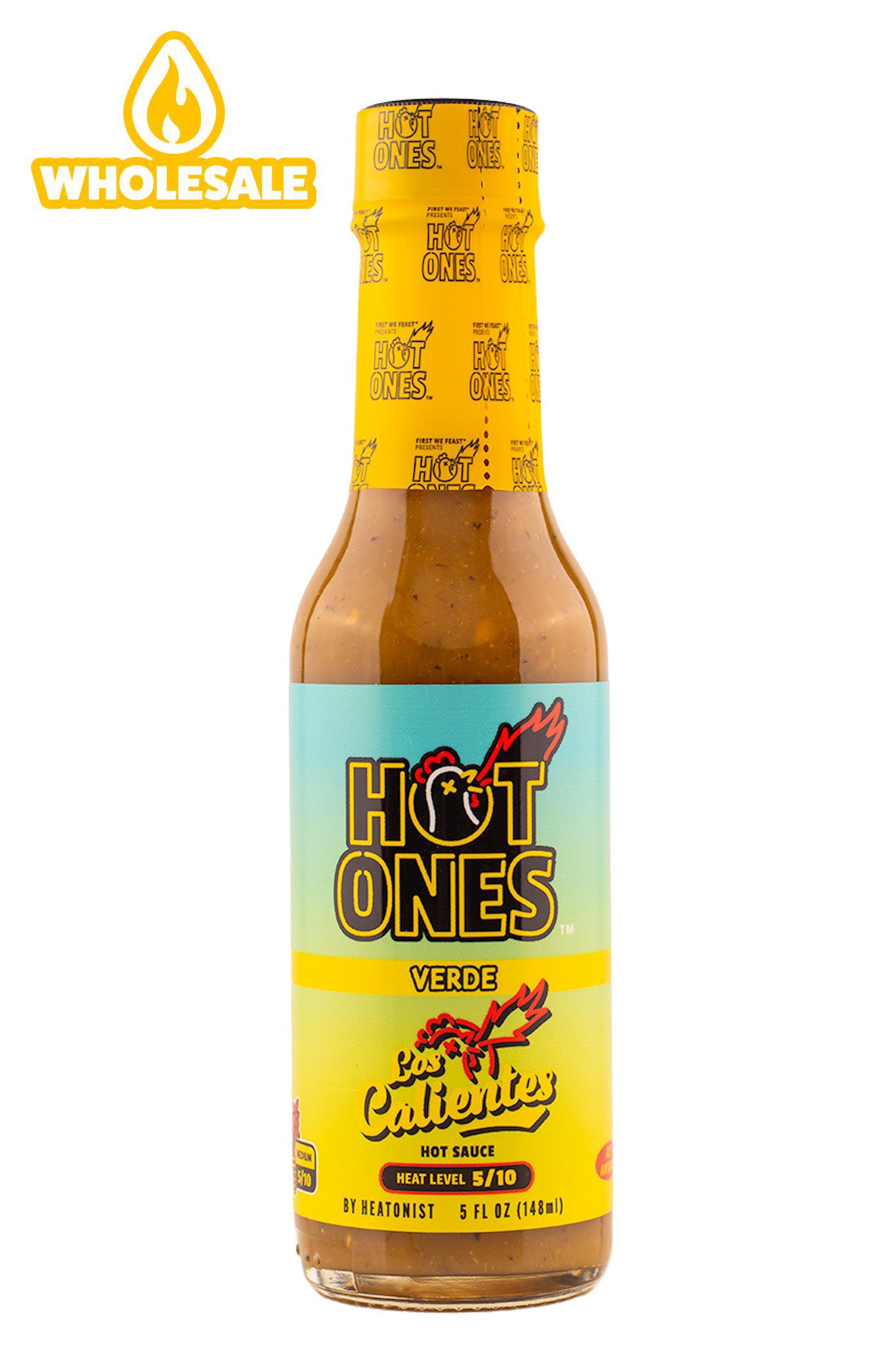 hot-ones-los-calientes-sauce-piquante-verte-148-ml image 1