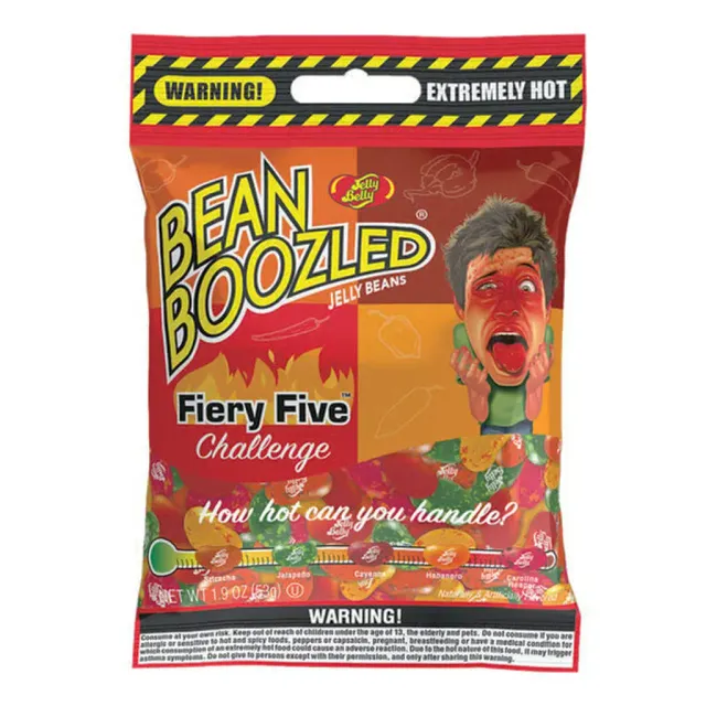 jelly-belly-fiery-five-bonbons-piquants-58-g-5-piments image 1