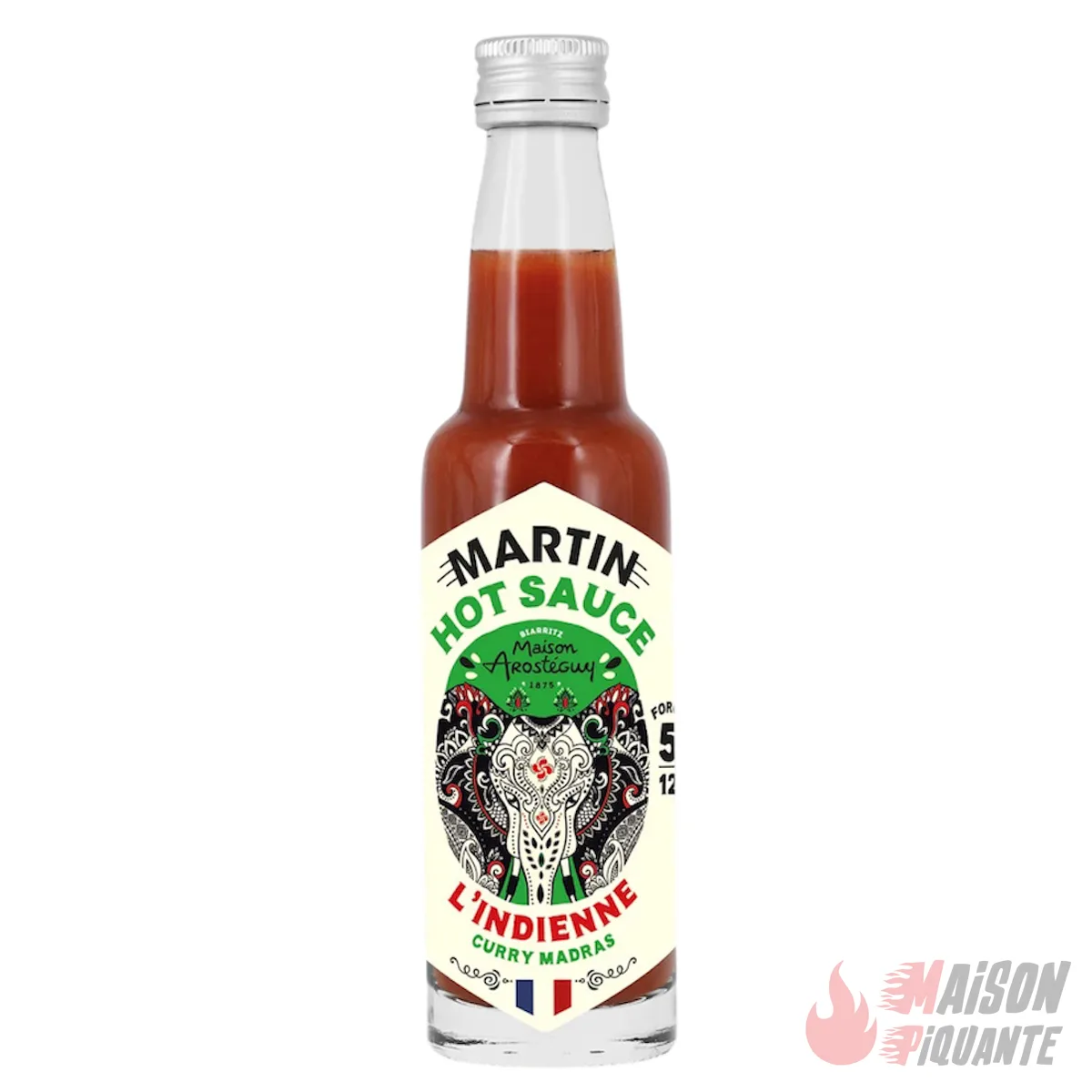 sauce-martin-l-indienne-sauce-curry-mangue-habanero-100-g image 1
