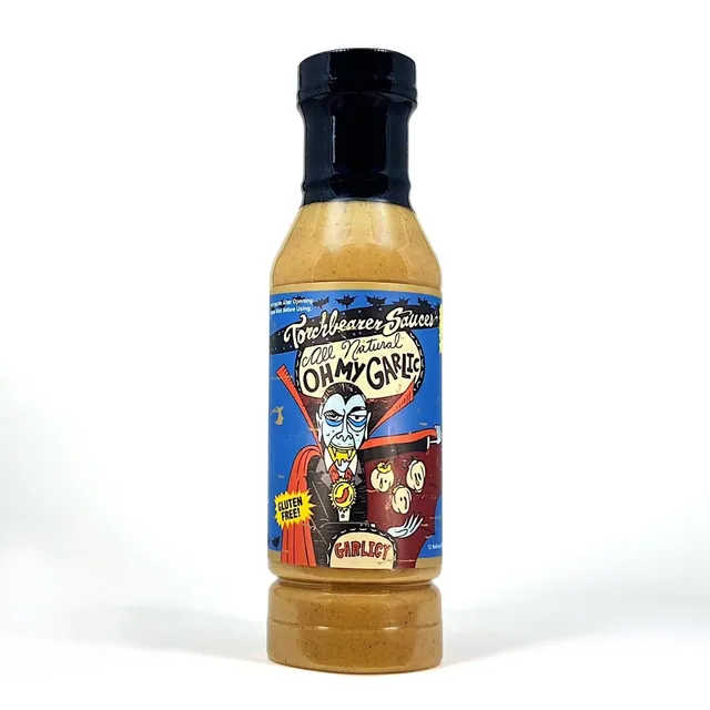 torchbearer-oh-my-garlic-sauce-ail-cr-meuse-a-oli-vegan-355ml image 1