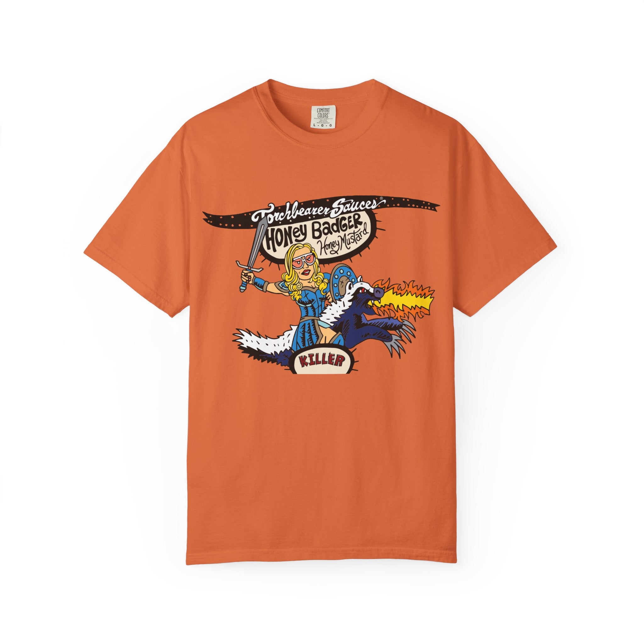 torchbearer-honey-badger-t-shirt-coton-unisexe-graphique image 5