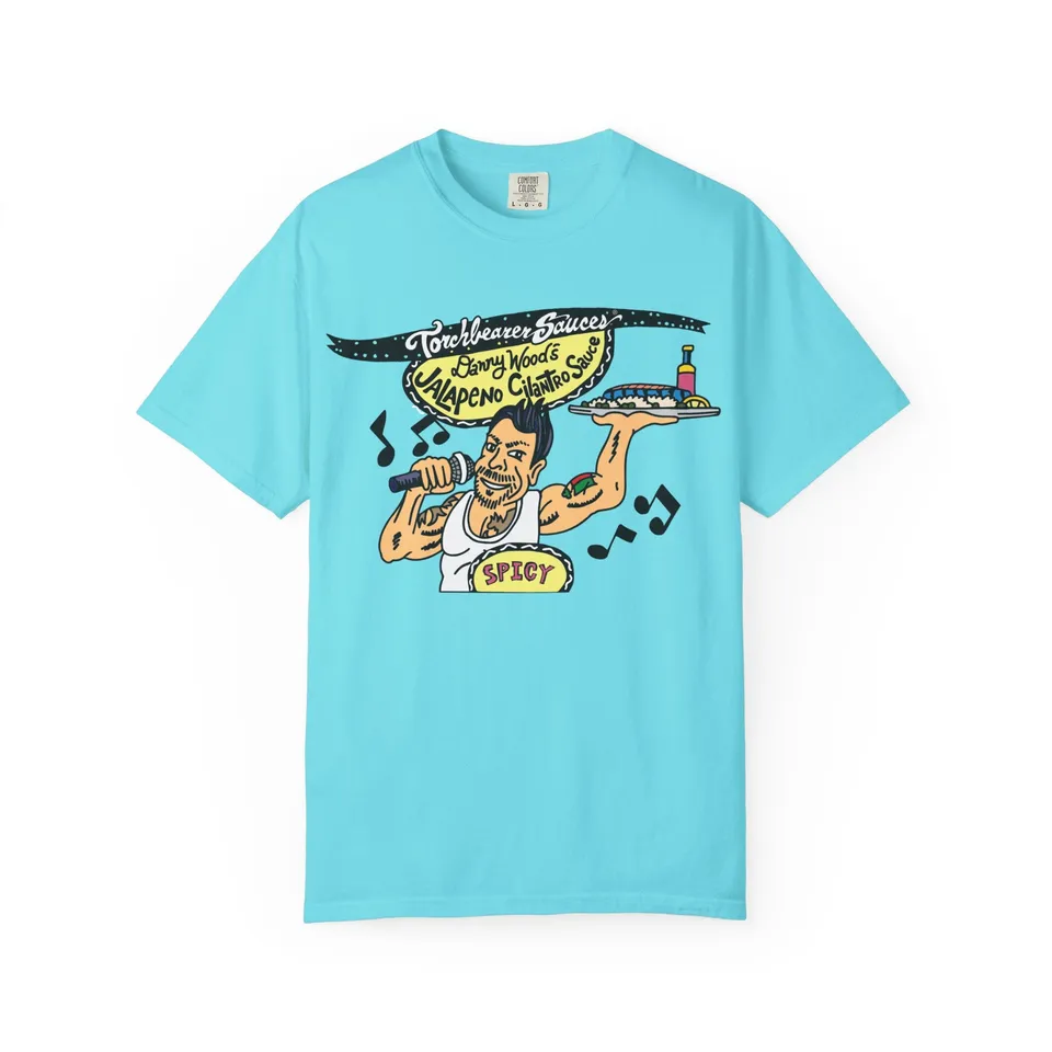 torchbearer-danny-wood-jalapeno-cilantro-t-shirt-noir-l image 1