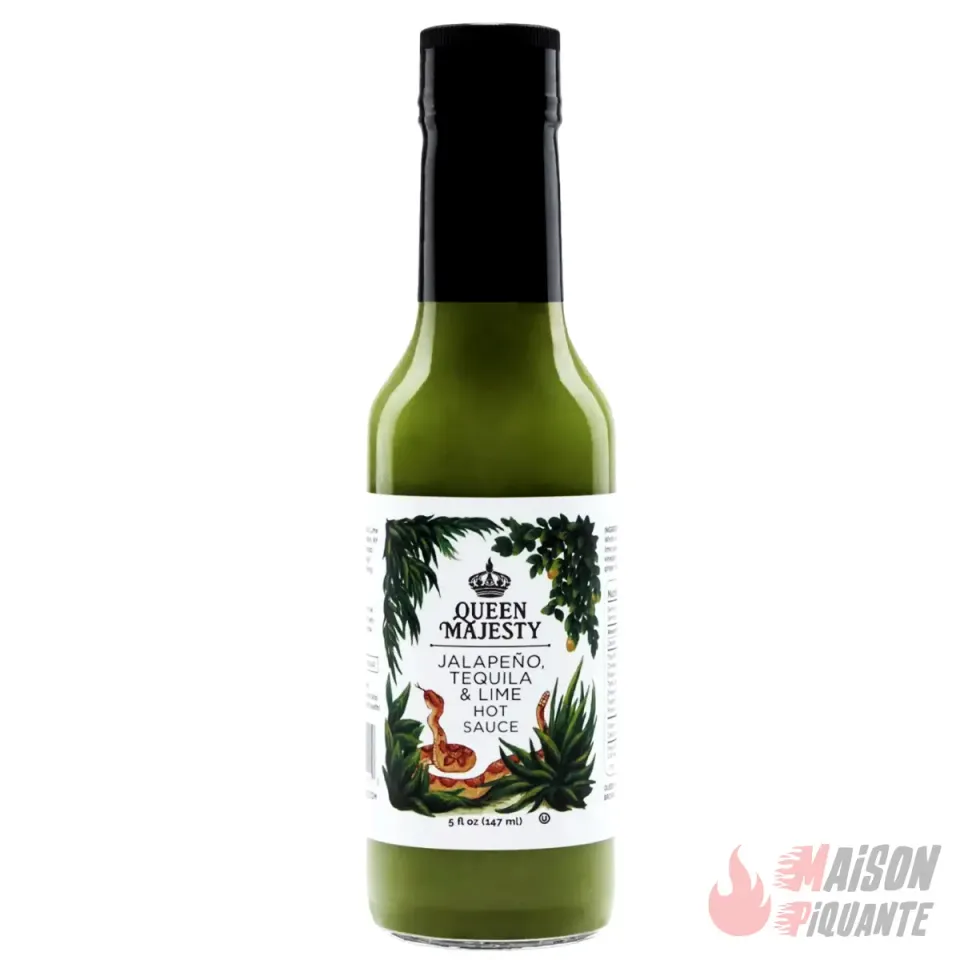 queen-majesty-jalape-o-tequila-lime-sauce-piquante-148-ml image 1