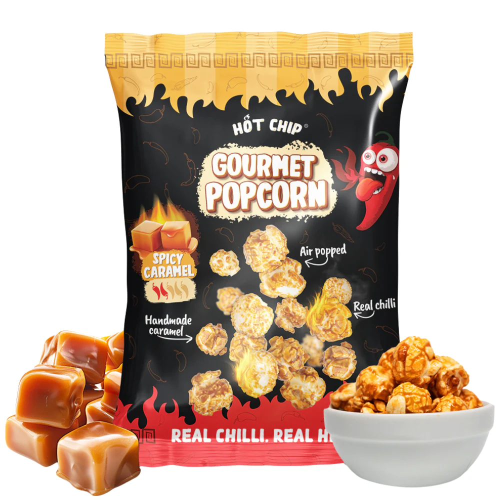 hot-chip-popcorn-caramel-piquant-habanero-snack-120g image 1