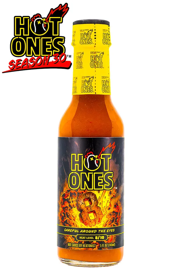 heatonist-hot-ones-n-8-sauce-piquante-carolina-reaper-forte image 1