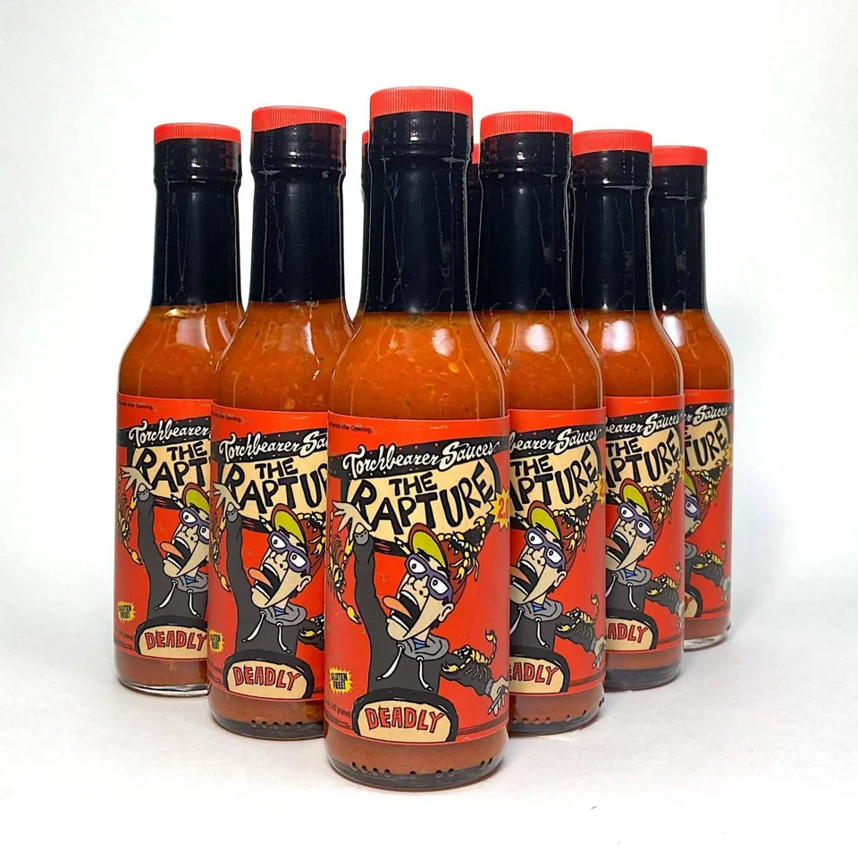 torchbearer-rapture-sauce-extr-me-12x5-oz-carolina-reaper image 1