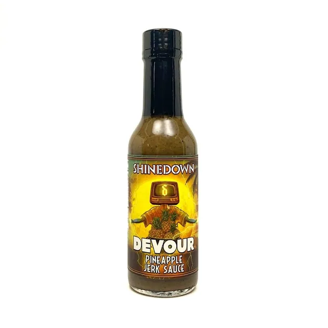 torchbearer-shinedown-devour-sauce-piquante-ananas-jerk-148ml image 1