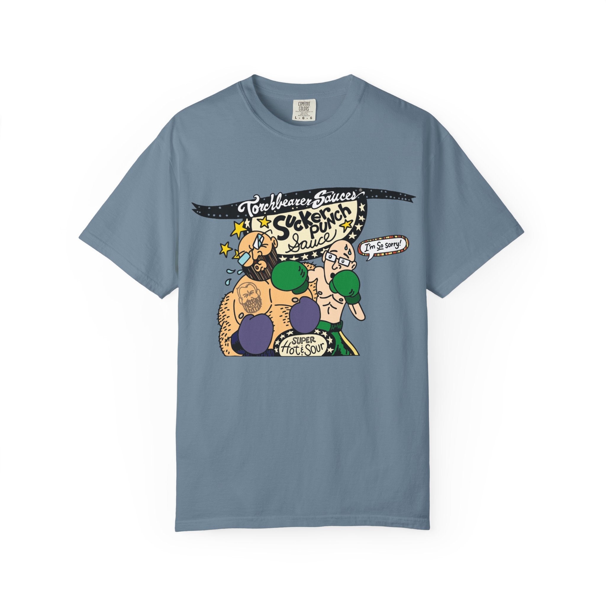 torchbearer-sucker-punch-t-shirt-coton-rouge-unisexe image 8