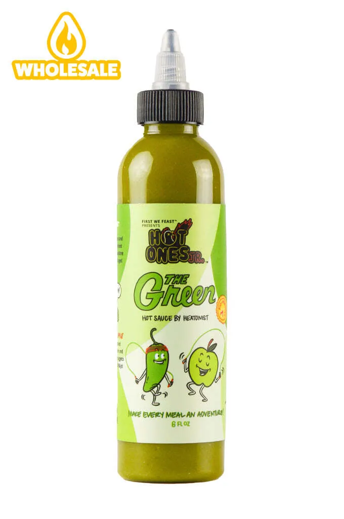 heatonist-hot-ones-jr-the-green-sauce-piquante-pomme-verte-177-ml image 1