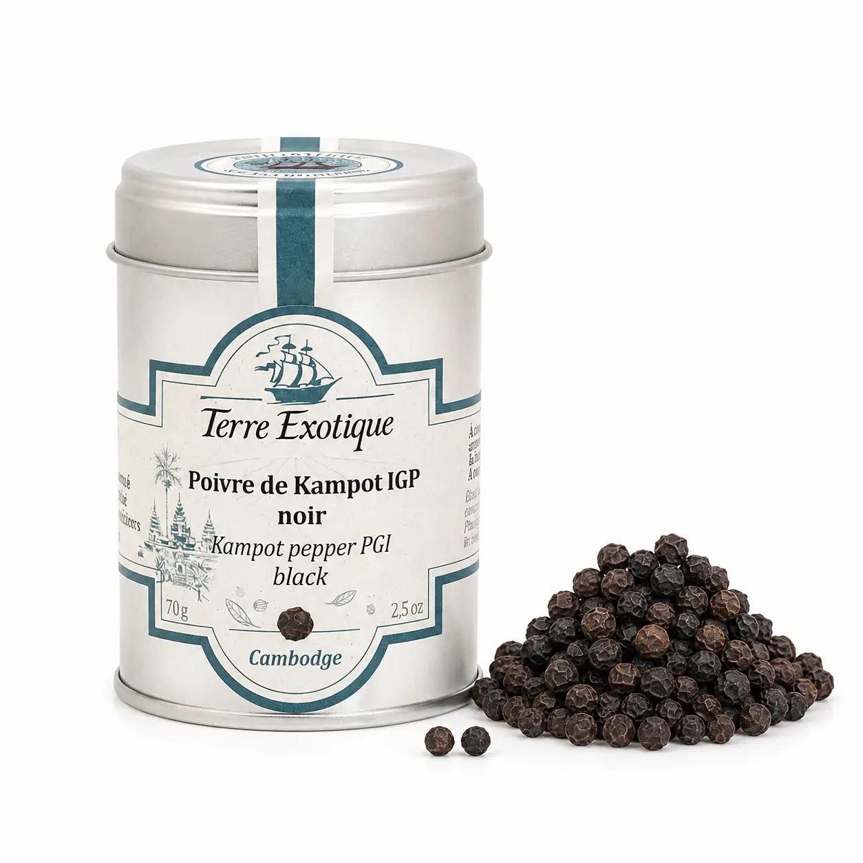terre-exotique-poivre-noir-de-kampot-igp-grains-70-g image 1