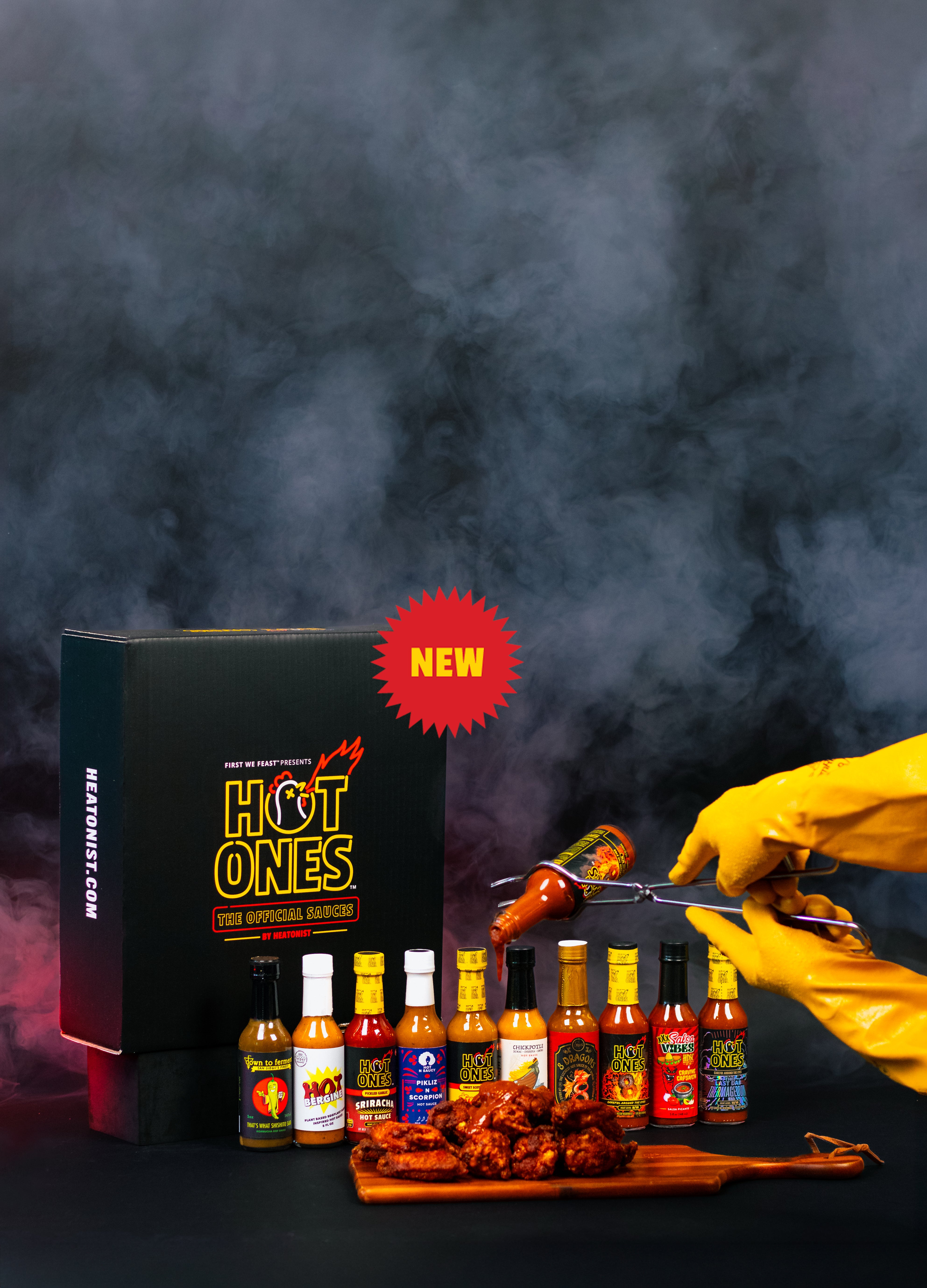 heatonist-hot-ones-season-30-sauce-piquante-coffret-10-sauces image 2