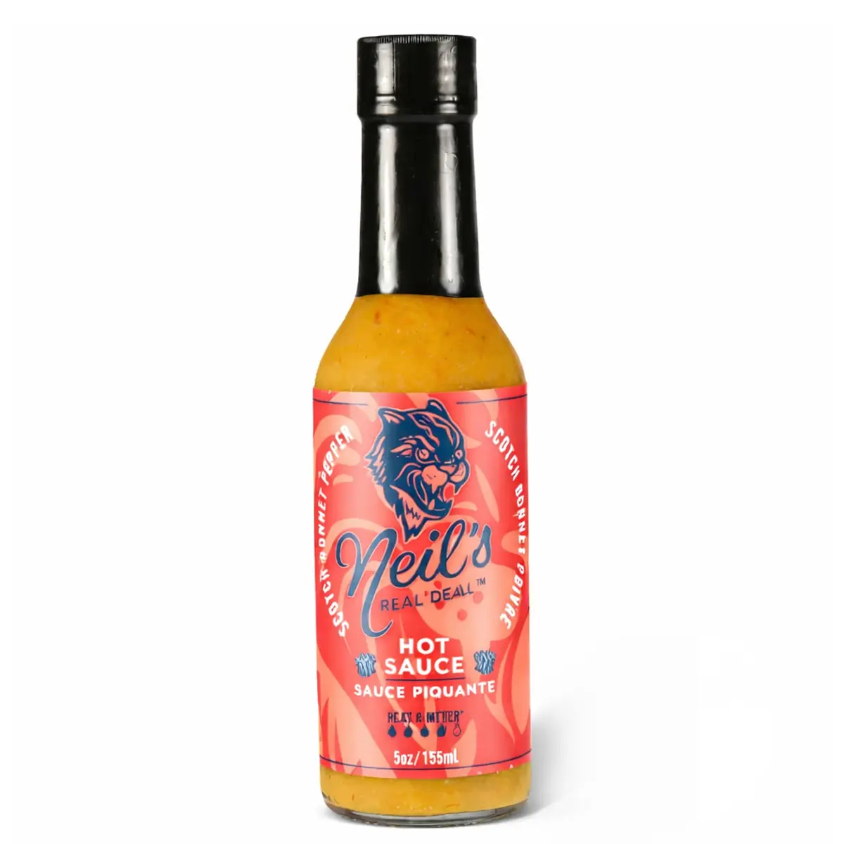 neil-s-trini-sauce-piquante-155-ml-scotch-bonnet-fruit image 1