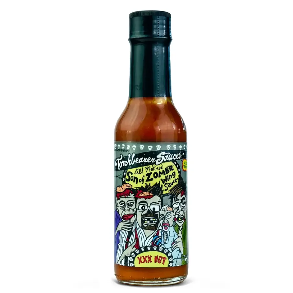 torchbearer-son-of-zombie-sauce-piquante-miel-ail-148-ml image 1