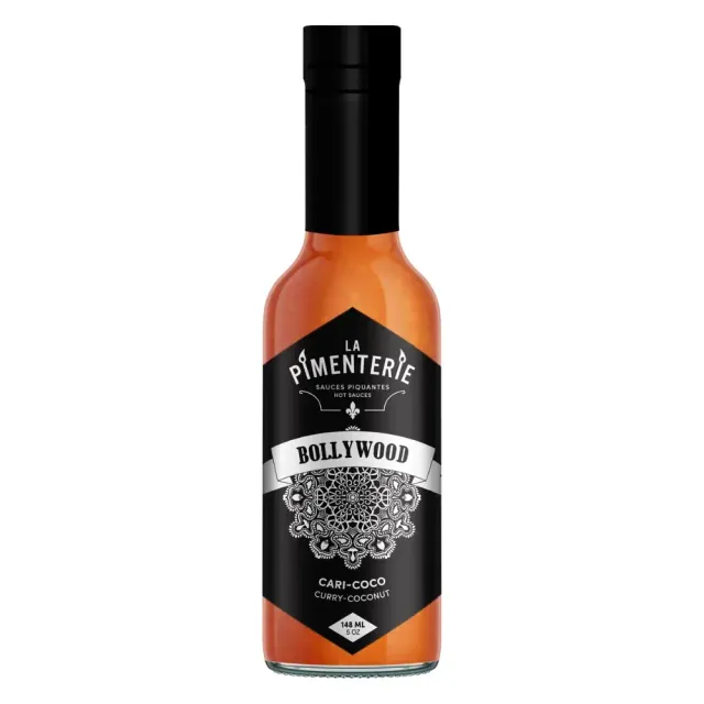 la-pimenterie-bollywood-sauce-piquante-coco-curry-148-ml image 1