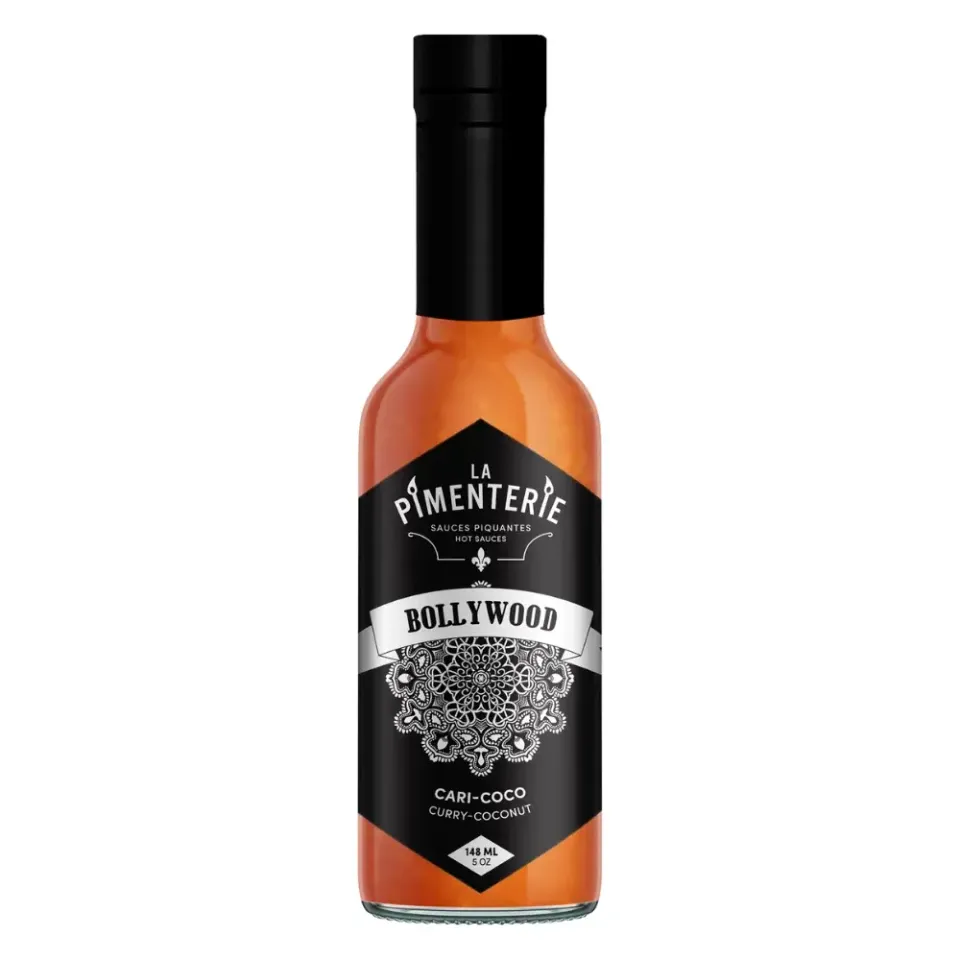 la-pimenterie-bollywood-sauce-piquante-coco-curry-148-ml image 1