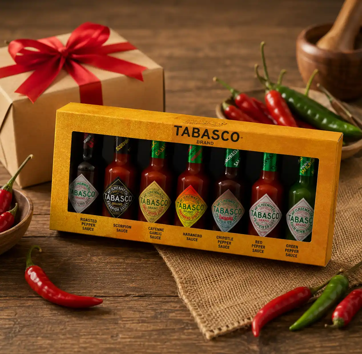 tabasco-sizzling-set-coffret-7-sauces-piquantes-7x150-ml image 3