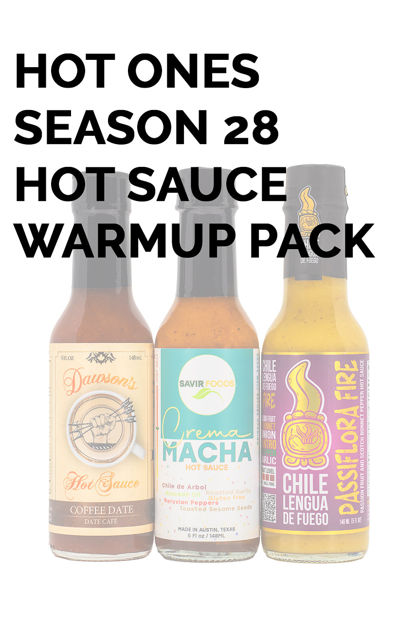heatonist-hot-ones-season-28-sauce-piquante-pack-doux-3-sauces image 2