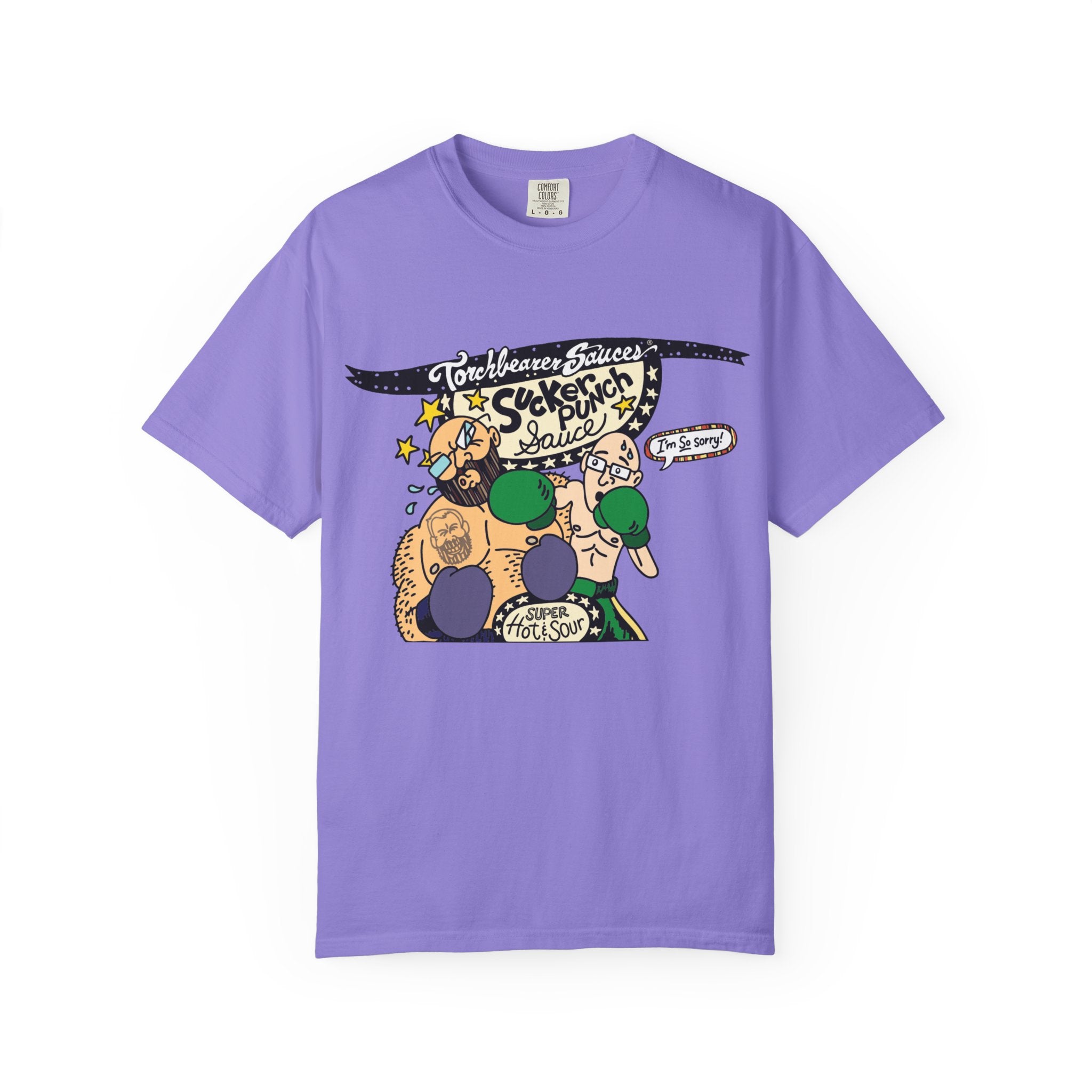 torchbearer-sucker-punch-t-shirt-coton-rouge-unisexe image 1